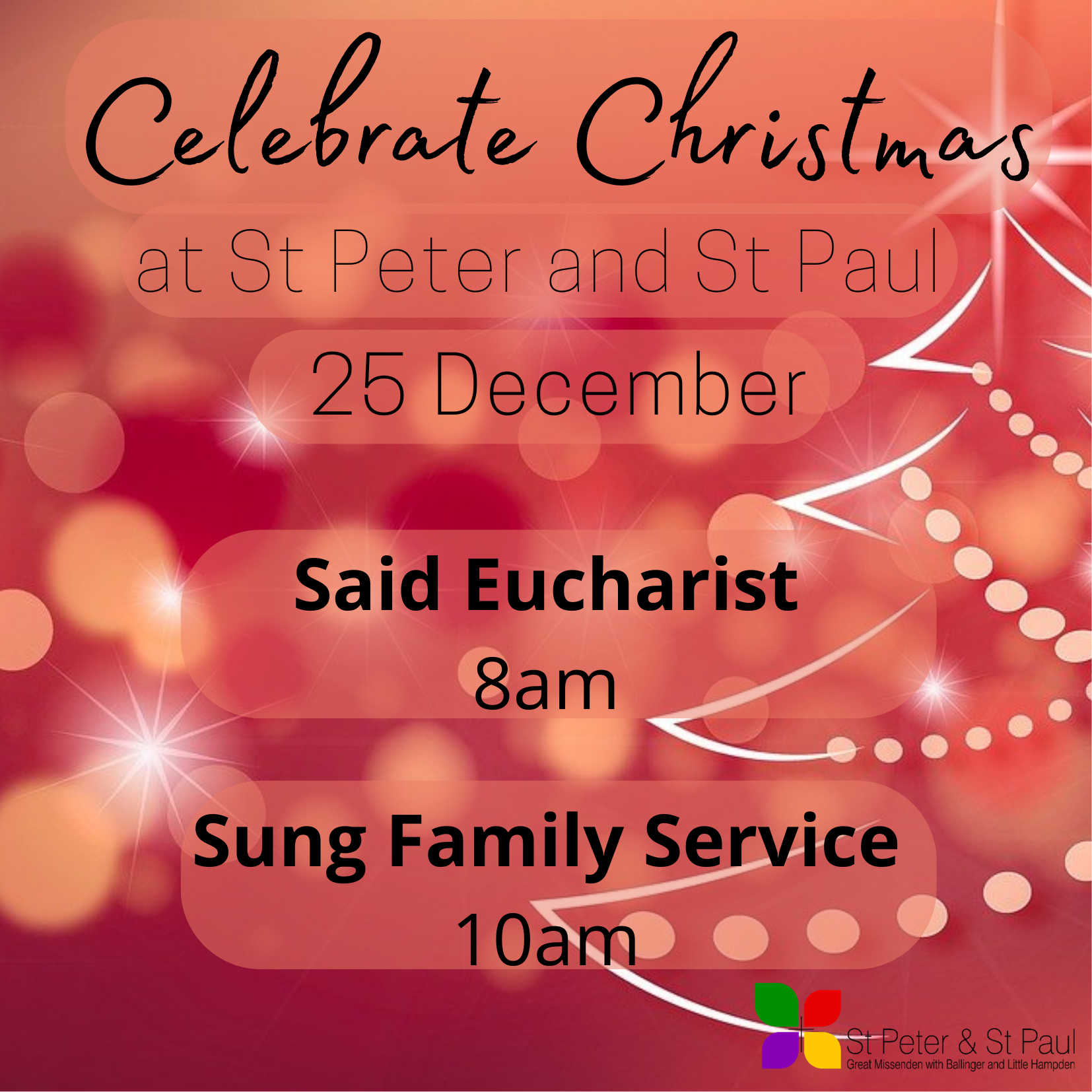 7 St P+P Xmas services