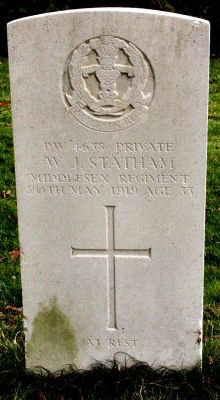 William James Statham grave GT