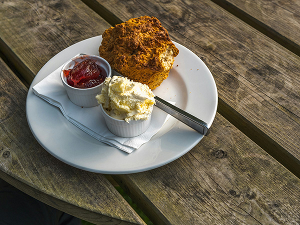 Cream teas at St Peter and St Paul