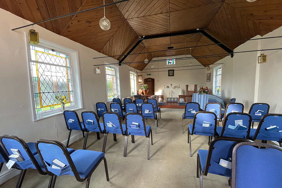 Inside St Mary's Church