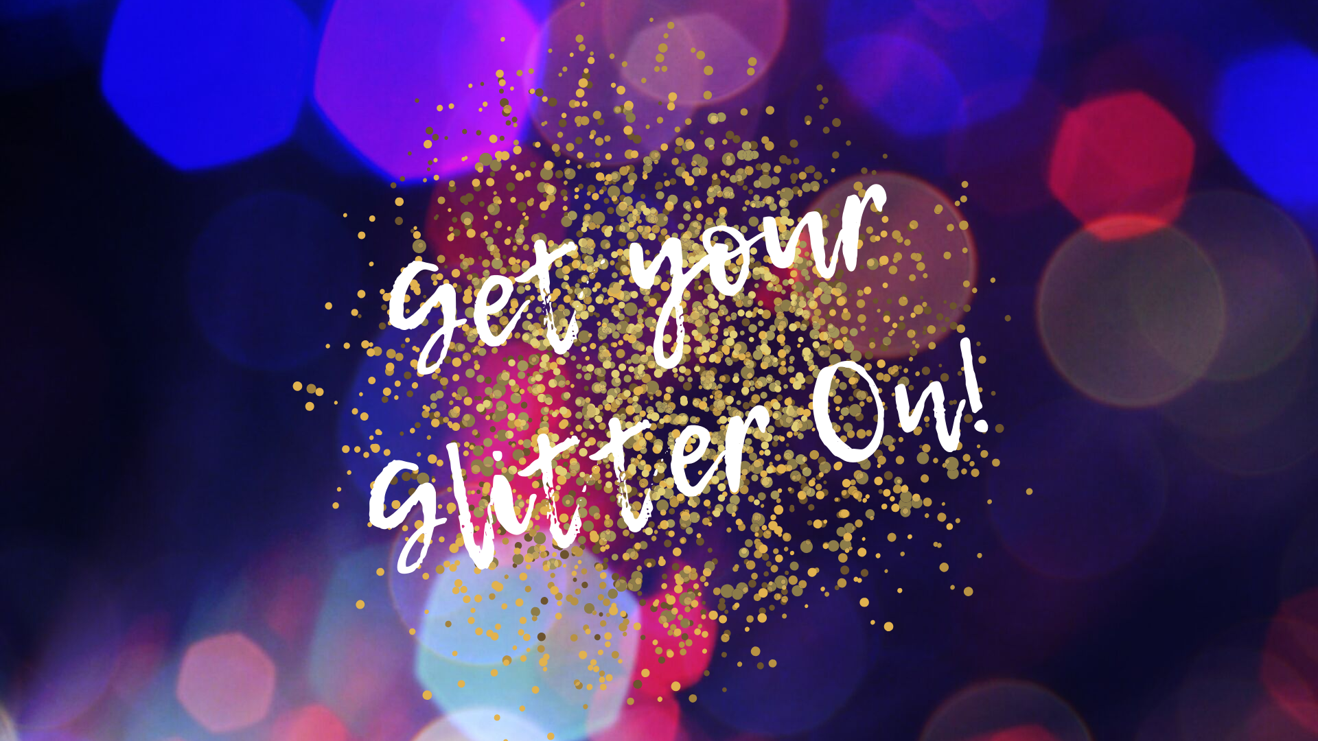Facebook event - Glitter party